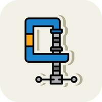 Clamp Vector Icon Design