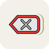 Delete Vector Icon Design