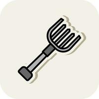 Fork Vector Icon Design