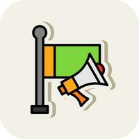 Flag Vector Icon Design