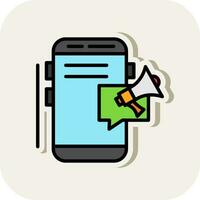 Mobile Vector Icon Design