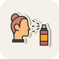 Face Mist Vector Icon Design