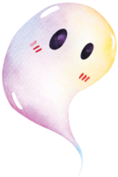 carino cartone animato fantasma per Halloween decorazione. png