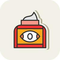 Eye Cream Vector Icon Design