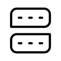 Tread Message Icon Vector Symbol Design Illustration