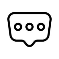 Conversation Icon Vector Symbol Design Illustration