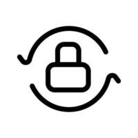 Security Update Icon Vector Symbol Design Illustration