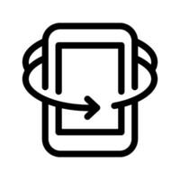 Rotate Icon Vector Symbol Design Illustration