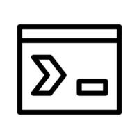 Command Icon Vector Symbol Design Illustration