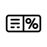 Discount Icon Vector Symbol Design Illustration