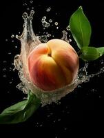 AI Generative a photo of peach