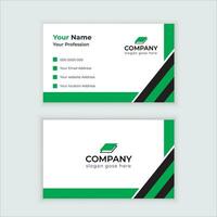 Creative Business Card Template Free Vector