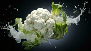 AI Generative a photo of cauliflower