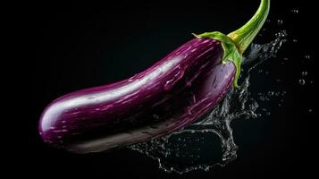 AI Generative a photo of eggplant