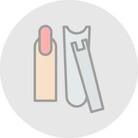 Nail Clippers Vector Icon Design