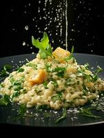 AI Generative a photo of risotto