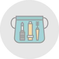 Makeup Bag Vector Icon Design