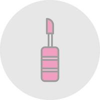 Lip Gloss Vector Icon Design