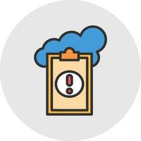 Cloud Vector Icon Design