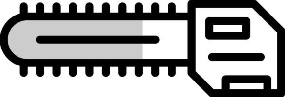 Chainsaw Vector Icon Design