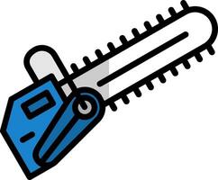 Chainsaw Vector Icon Design