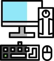 Computer Vector Icon Design