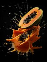 AI Generative a photo of papaya