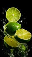 AI Generative a photo of lime