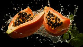 AI Generative a photo of papaya