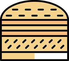 diseño de icono de vector de baklava