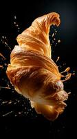 AI Generative a photo of croissant