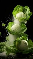 AI Generative a photo of cabbage