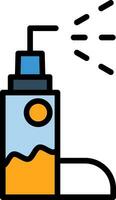 Dry Shampoo Vector Icon Design