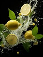 AI Generative a photo of lemon
