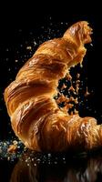 AI Generative a photo of croissant