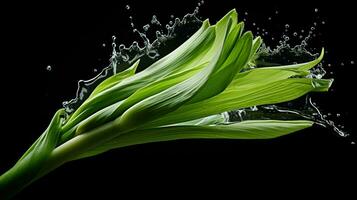 AI Generative a photo of leek