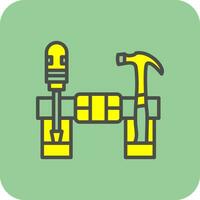 Tool belt Vector Icon Design