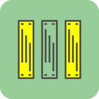 Planks Vector Icon Design