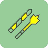 Drill bit Vector Icon Design