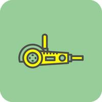 Angle grinder Vector Icon Design