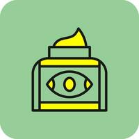 Eye Cream Vector Icon Design