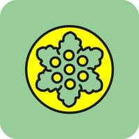 Caesar Salad Vector Icon Design