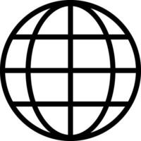 world line icon vector