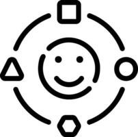 Activities line icon vector