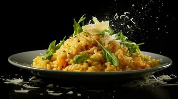 AI Generative a photo of risotto