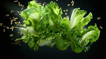AI Generative a photo of lettuce
