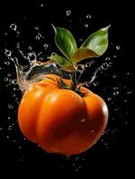 AI Generative a photo of persimmon