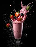 AI Generative a photo of smoothie