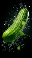 AI Generative a photo of cucumber