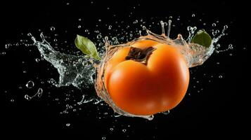 AI Generative a photo of persimmon
